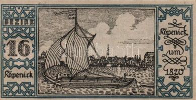 Német Birodalom/Weimari Köztársaság/ Berlin "1-20 kerületek" 20db klf szükségpénz, komplet...