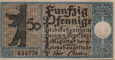 Német Birodalom/Weimari Köztársaság/ Berlin "1-20 kerületek" 20db klf szükségpénz, komplet...