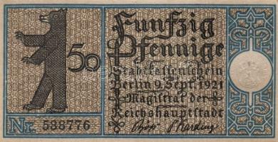 Német Birodalom/Weimari Köztársaság/ Berlin "1-20 kerületek" 20db klf szükségpénz, komplet...