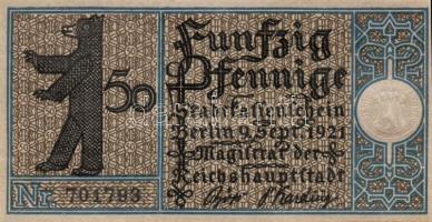 Német Birodalom/Weimari Köztársaság/ Berlin "1-20 kerületek" 20db klf szükségpénz, komplet...