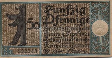 Német Birodalom/Weimari Köztársaság/ Berlin "1-20 kerületek" 20db klf szükségpénz, komplet...