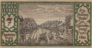 Német Birodalom/Weimari Köztársaság/ Berlin "1-20 kerületek" 20db klf szükségpénz, komplet...