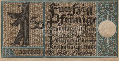 Német Birodalom/Weimari Köztársaság/ Berlin "1-20 kerületek" 20db klf szükségpénz, komplet...