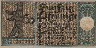 Német Birodalom/Weimari Köztársaság/ Berlin "1-20 kerületek" 20db klf szükségpénz, komplet...