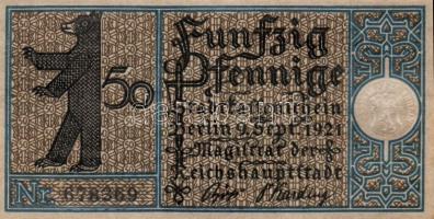 Német Birodalom/Weimari Köztársaság/ Berlin "1-20 kerületek" 20db klf szükségpénz, komplet...