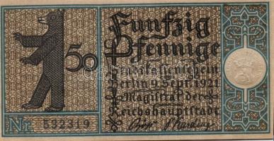 Német Birodalom/Weimari Köztársaság/ Berlin "1-20 kerületek" 20db klf szükségpénz, komplet...