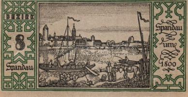 Német Birodalom/Weimari Köztársaság/ Berlin "1-20 kerületek" 20db klf szükségpénz, komplet...