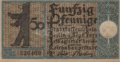 Német Birodalom/Weimari Köztársaság/ Berlin "1-20 kerületek" 20db klf szükségpénz, komplet...