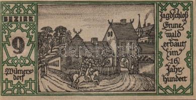 Német Birodalom/Weimari Köztársaság/ Berlin "1-20 kerületek" 20db klf szükségpénz, komplet...