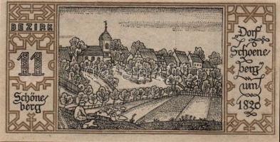 Német Birodalom/Weimari Köztársaság/ Berlin "1-20 kerületek" 20db klf szükségpénz, komplet...