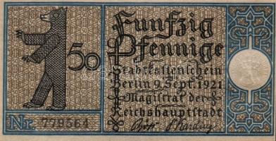 Német Birodalom/Weimari Köztársaság/ Berlin "1-20 kerületek" 20db klf szükségpénz, komplet...