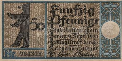 Német Birodalom/Weimari Köztársaság/ Berlin "1-20 kerületek" 20db klf szükségpénz, komplet...