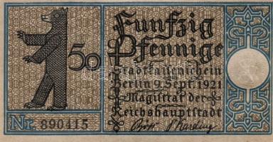 Német Birodalom/Weimari Köztársaság/ Berlin "1-20 kerületek" 20db klf szükségpénz, komplet...