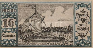 Német Birodalom/Weimari Köztársaság/ Berlin "1-20 kerületek" 20db klf szükségpénz, komplet...