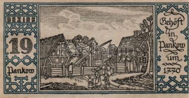 Német Birodalom/Weimari Köztársaság/ Berlin "1-20 kerületek" 20db klf szükségpénz, komplet...