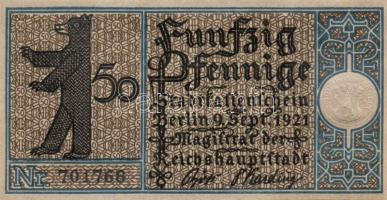 Német Birodalom/Weimari Köztársaság/ Berlin "1-20 kerületek" 20db klf szükségpénz, komplet...