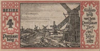 Német Birodalom/Weimari Köztársaság/ Berlin "1-20 kerületek" 20db klf szükségpénz, komplet...