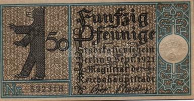 Német Birodalom/Weimari Köztársaság/ Berlin "1-20 kerületek" 20db klf szükségpénz, komplet...