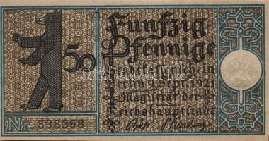 Német Birodalom/Weimari Köztársaság/ Berlin "1-20 kerületek" 20db klf szükségpénz, komplet...