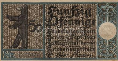 Német Birodalom/Weimari Köztársaság/ Berlin "1-20 kerületek" 20db klf szükségpénz, komplet...