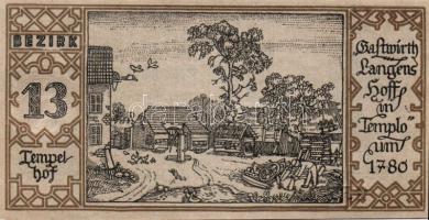 Német Birodalom/Weimari Köztársaság/ Berlin "1-20 kerületek" 20db klf szükségpénz, komplet...