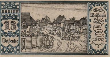 Német Birodalom/Weimari Köztársaság/ Berlin "1-20 kerületek" 20db klf szükségpénz, komplet...