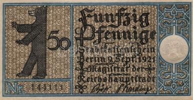 Német Birodalom/Weimari Köztársaság/ Berlin "1-20 kerületek" 20db klf szükségpénz, komplet...