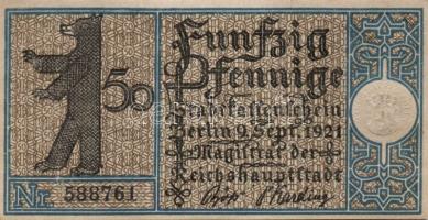 Német Birodalom/Weimari Köztársaság/ Berlin "1-20 kerületek" 20db klf szükségpénz, komplet...