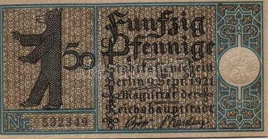 Német Birodalom/Weimari Köztársaság/ Berlin "1-20 kerületek" 20db klf szükségpénz, komplet...