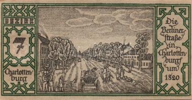 Német Birodalom/Weimari Köztársaság/ Berlin "1-20 kerületek" 20db klf szükségpénz, komplet...