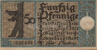 Német Birodalom/Weimari Köztársaság/ Berlin "1-20 kerületek" 20db klf szükségpénz, komplet...