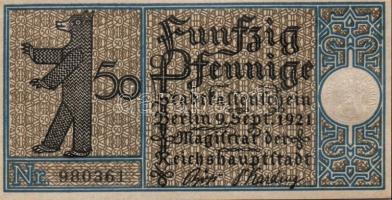 Német Birodalom/Weimari Köztársaság/ Berlin "1-20 kerületek" 20db klf szükségpénz, komplet...