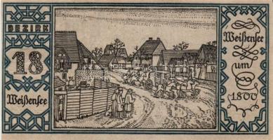 Német Birodalom/Weimari Köztársaság/ Berlin "1-20 kerületek" 20db klf szükségpénz, komplet...