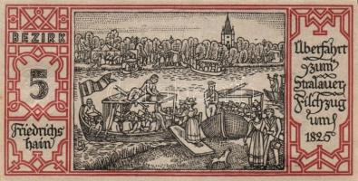 Német Birodalom/Weimari Köztársaság/ Berlin "1-20 kerületek" 20db klf szükségpénz, komplet...