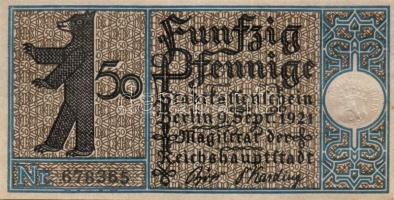 Német Birodalom/Weimari Köztársaság/ Berlin "1-20 kerületek" 20db klf szükségpénz, komplet...