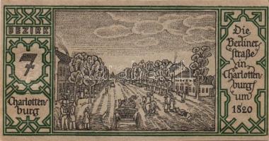 Német Birodalom/Weimari Köztársaság/ Berlin "1-20 kerületek" 20db klf szükségpénz, komplet...