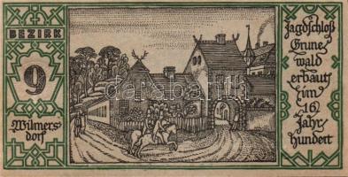 Német Birodalom/Weimari Köztársaság/ Berlin "1-20 kerületek" 20db klf szükségpénz, komplet...