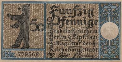 Német Birodalom/Weimari Köztársaság/ Berlin "1-20 kerületek" 20db klf szükségpénz, komplet...