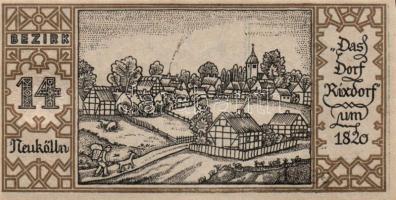 Német Birodalom/Weimari Köztársaság/ Berlin "1-20 kerületek" 20db klf szükségpénz, komplet...