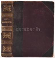 Petőfi Sándor összes költeményei. 1842-1846. I. kötet. Második kiadás. Pest, 1848, Emich Gusztáv. Kiadói félbőr-kötésben. Borító hátlapja, illetve 1-2 oldal a kötet végéből hiányzik.