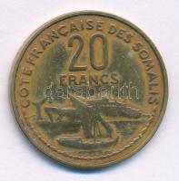 Szomália / Francia gyarmat 1965. 20Fr Al-Br T:2- Somalia / French Colony 1965. 20 Francs Al-Br C:VF Krause KM# 12