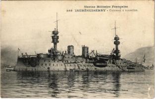 Jauréguiberry Cuirassé a tourelles. Marine Militaire Francaise / French Navy (Marine Nationale), pre-dreadnought battleship (felületi sérülés / surface damage)