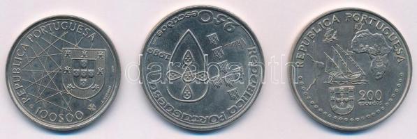 Portugália 1989-1994. 100E "Madeira felfedezése" + 200Esc "Tordesillasi szerződés&quo...