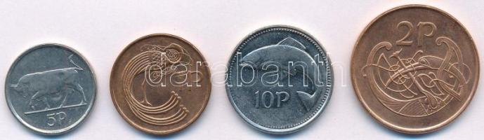 Írország 1995. 10p + 1996. 1-5p (3xklf) T:1-,2 Ireland 1995. 10 Pence + 1996. 1-5 Pence (3xdiff) C:AU,XF