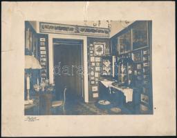 cca 1930 Enteriőr belső, fotó, 17,5x22 cm