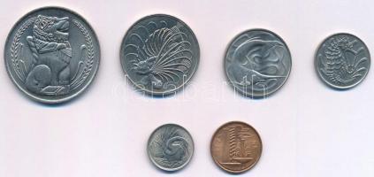 Szingapúr 1981. 5c-1$ (5xklf) + 1982. 1c T:1-,2
Singapore 1981. 5 Cents - 1 Dollar (5xdiff) + 1982....