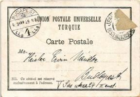 1903 Rahels Grab zwischen Jerusalem u. Betlehem. Rechts das Dorf Betschala, der helle Kirchturm ganz...