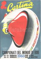 1960 Campionati del Mondo di Bob Cortina / World Bob Championships 1960. winter sport + Bob a quattro 1a Giornata So. Stpl.