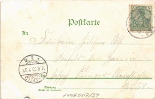 1900 Hochspringender-Pony. Hinderniss-Rennen uaf irischen Jagdpferden. Grösste Schaustellung der Erd...