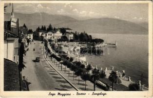 1936 Baveno, Lago Maggiore, Lungolago / street view, automobile
